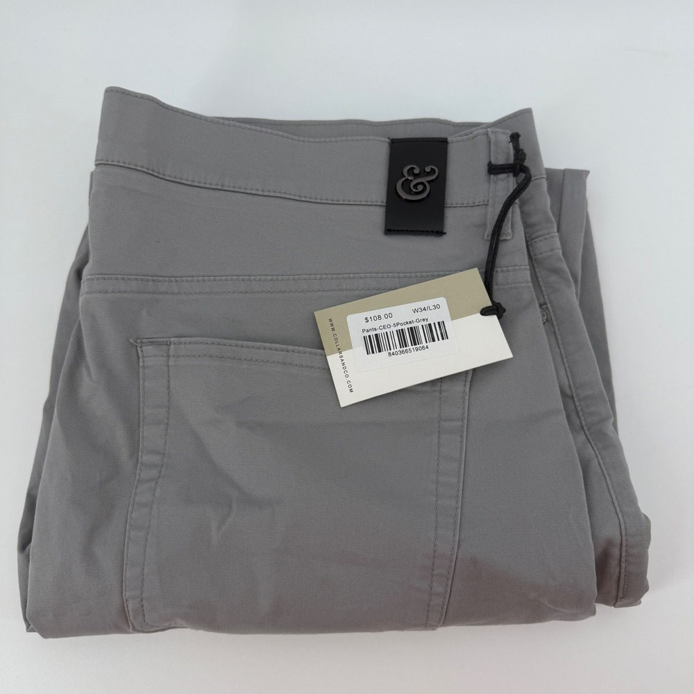 Men's Gray Chinos & Khakis - Modern Fit